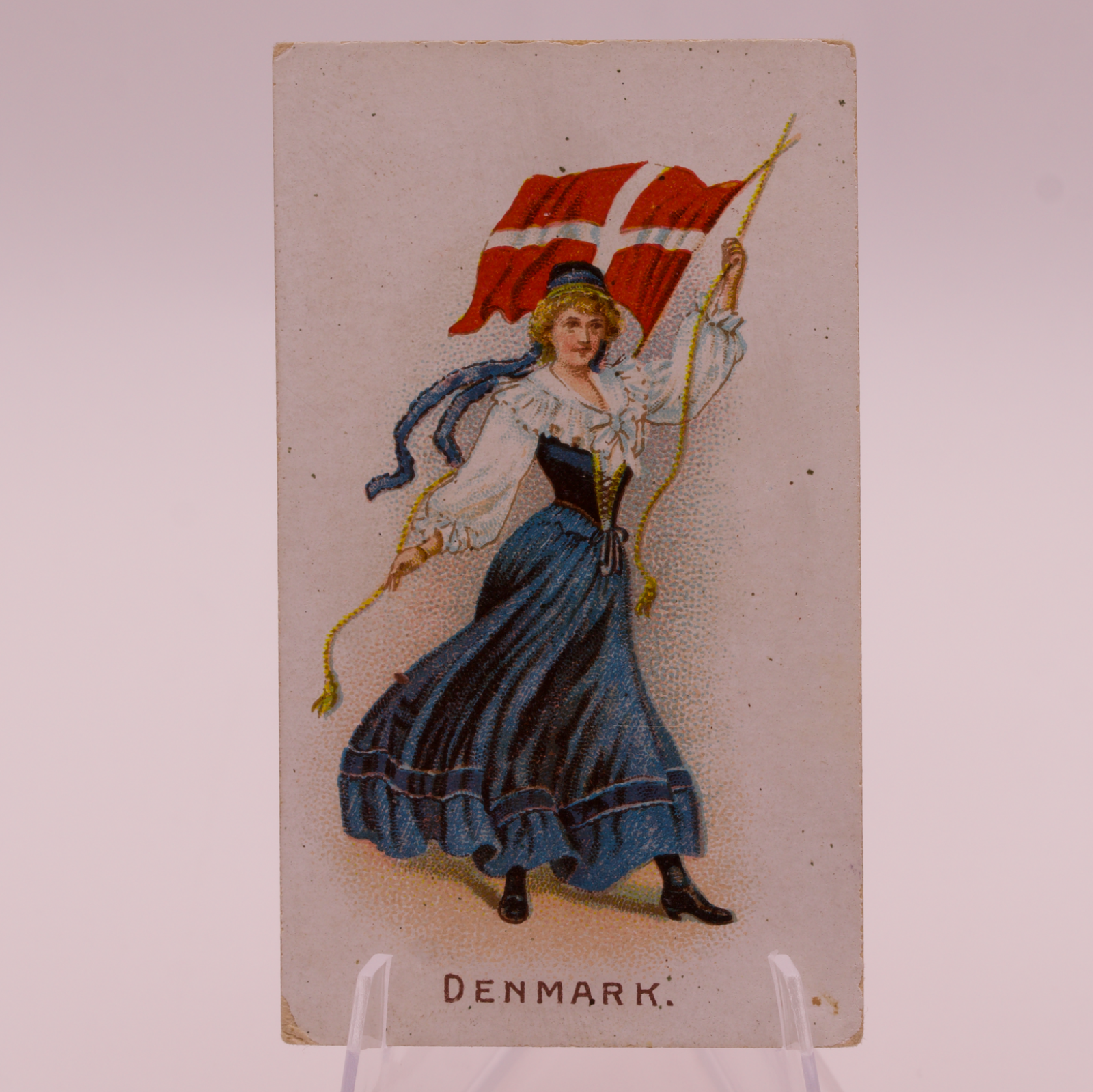 Antique Player's Navy Mixture Cigarette Card Denmark John Player & Sons England
