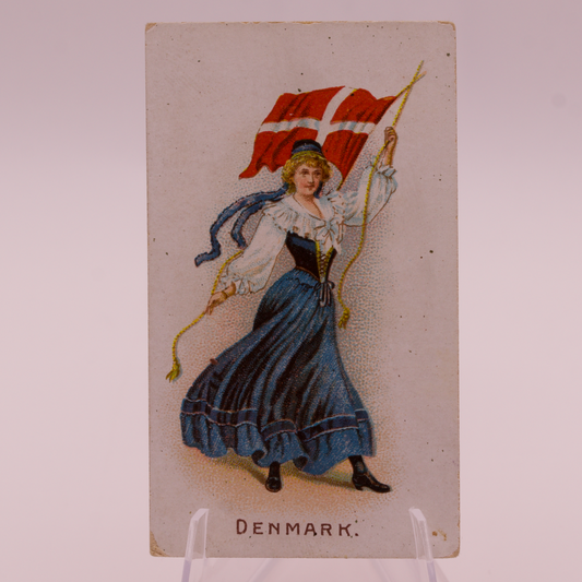 Antique Player's Navy Mixture Cigarette Card Denmark John Player & Sons England