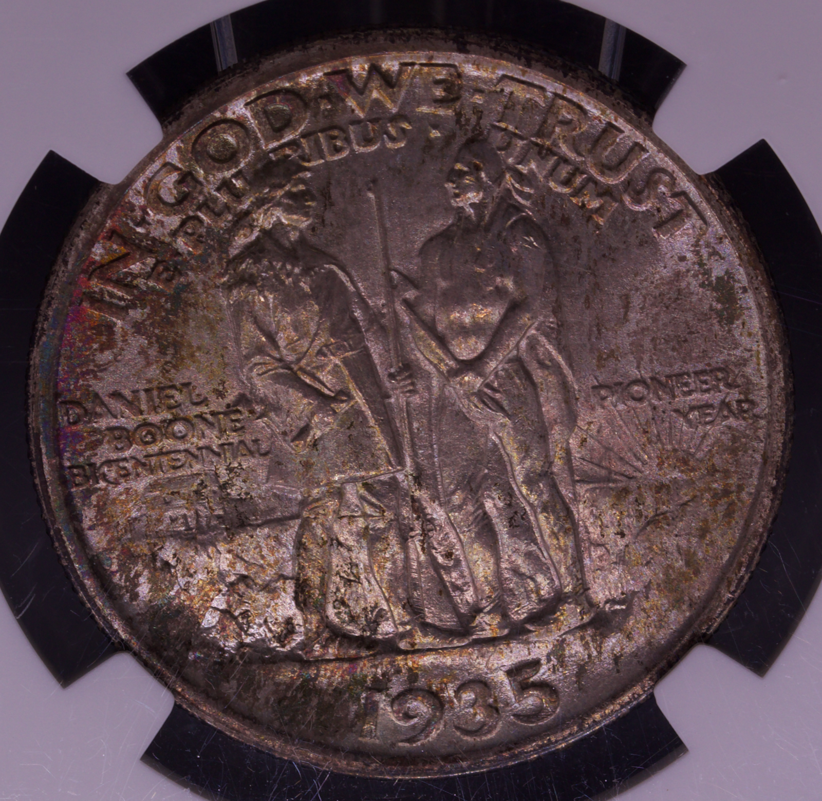 1935 Boone Commemorative Half Dollar 50c NGC MS 67+ High Grade Rare