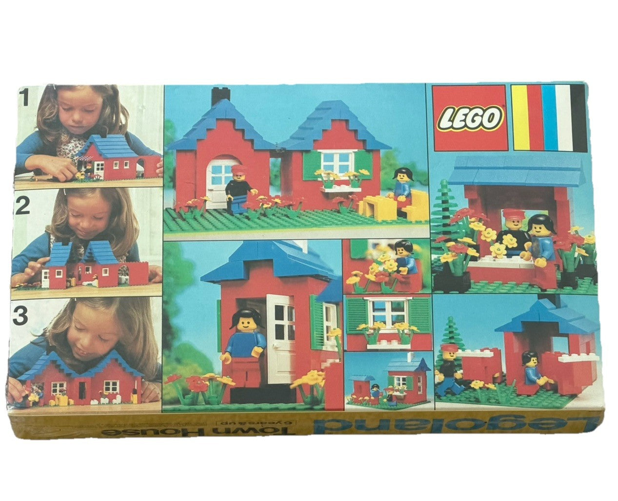 Vintage LEGO 560 Town House Legoland Sealed New 1979 230 pcs Rare Duplex