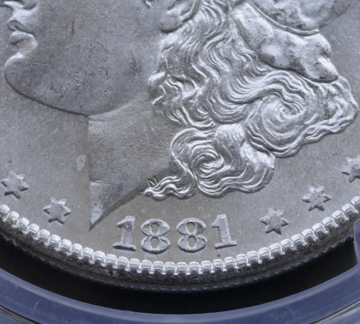 1881-S Morgan Silver Dollar $1 PCGS MS64 Graded Coin • 90 % Silver SF Mint