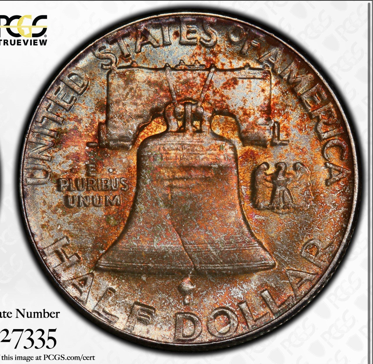 1957 Franklin Half Dollar PCGS MS67 • High-Grade Silver • Original Toning 🔥🔥
