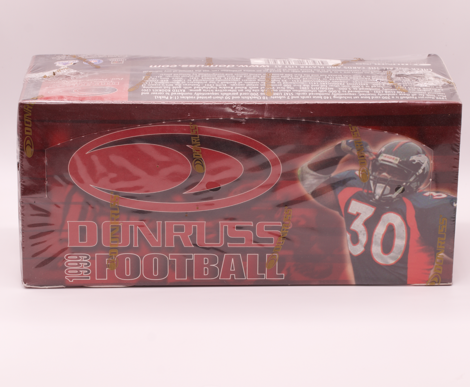 1999 Donruss Football Factory Sealed Hobby Box 24 Packs 7 Cards Per Pack NFL