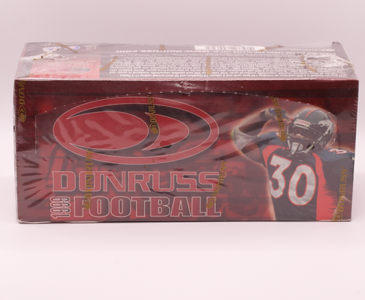 1999 Donruss Football Factory Sealed Hobby Box 24 Packs 7 Cards Per Pack NFL