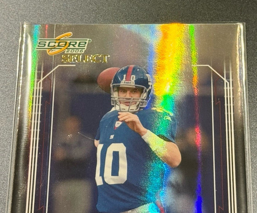 2006 Score Select Eli Manning #178 • 1 of 6 !! Ultra Short Print • Giants Legend