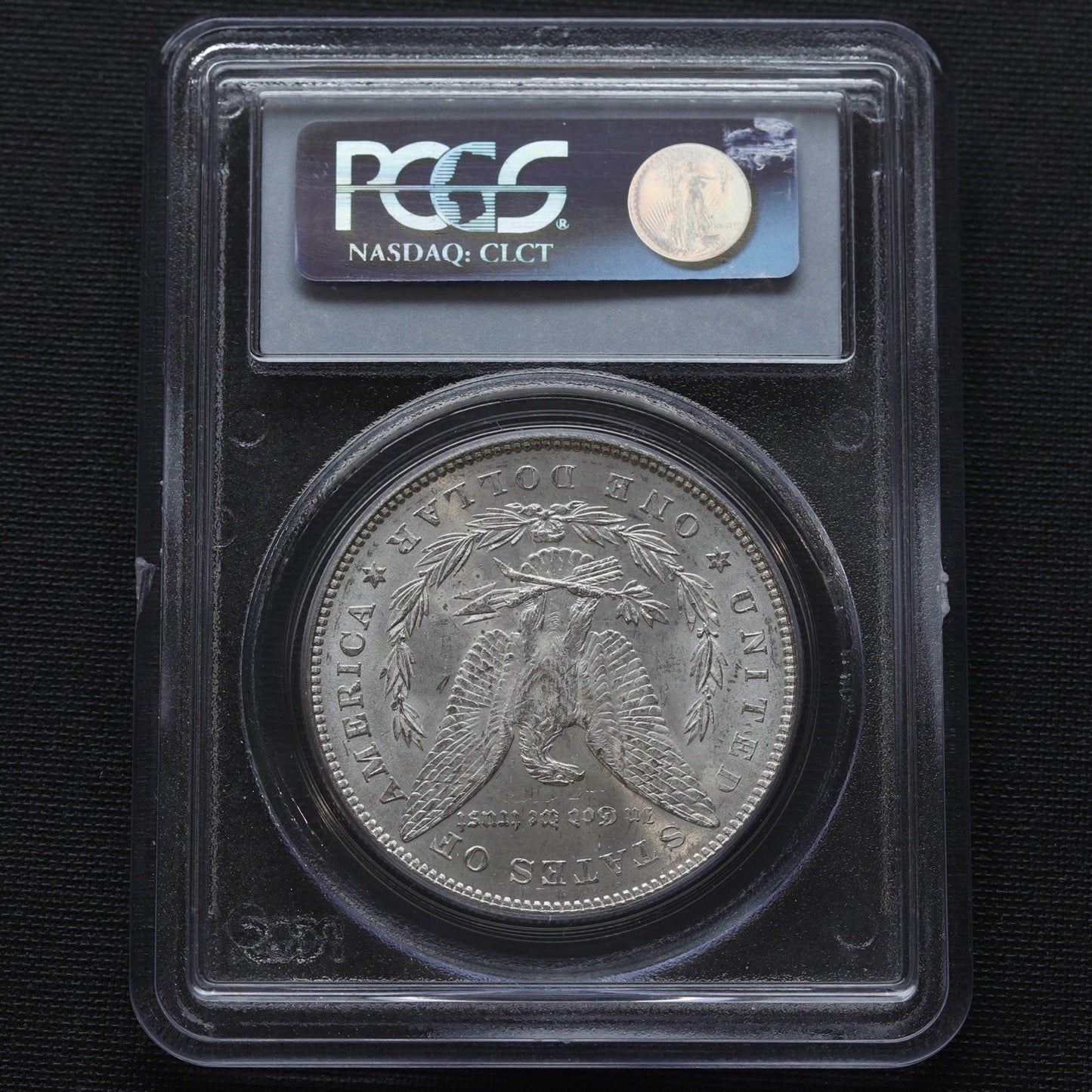 1878 7/8 Tail Feathers Weak Strike PCGS MS63 Morgan Silver Dollar