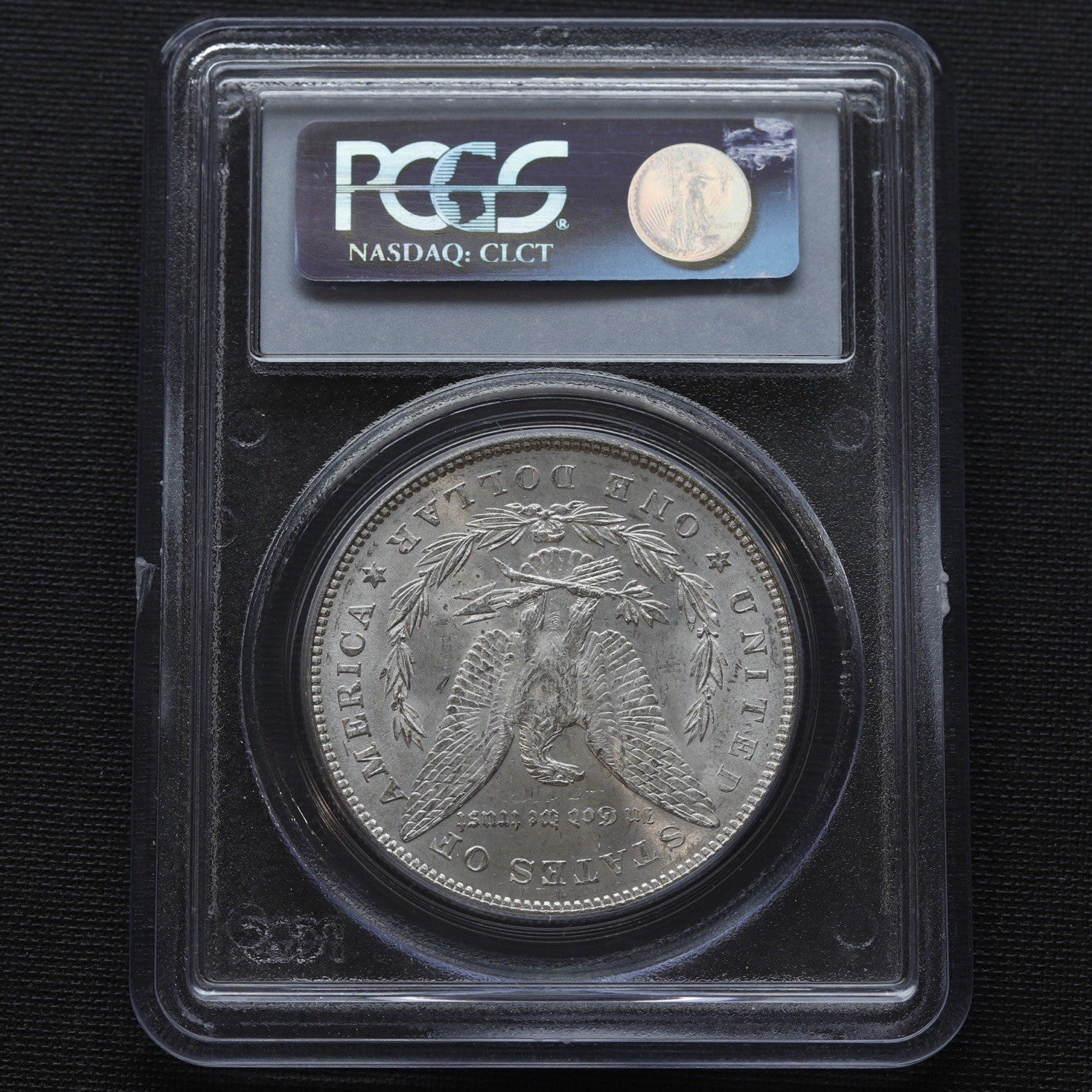 1878 7/8 Tail Feathers Weak Strike PCGS MS63 Morgan Silver Dollar