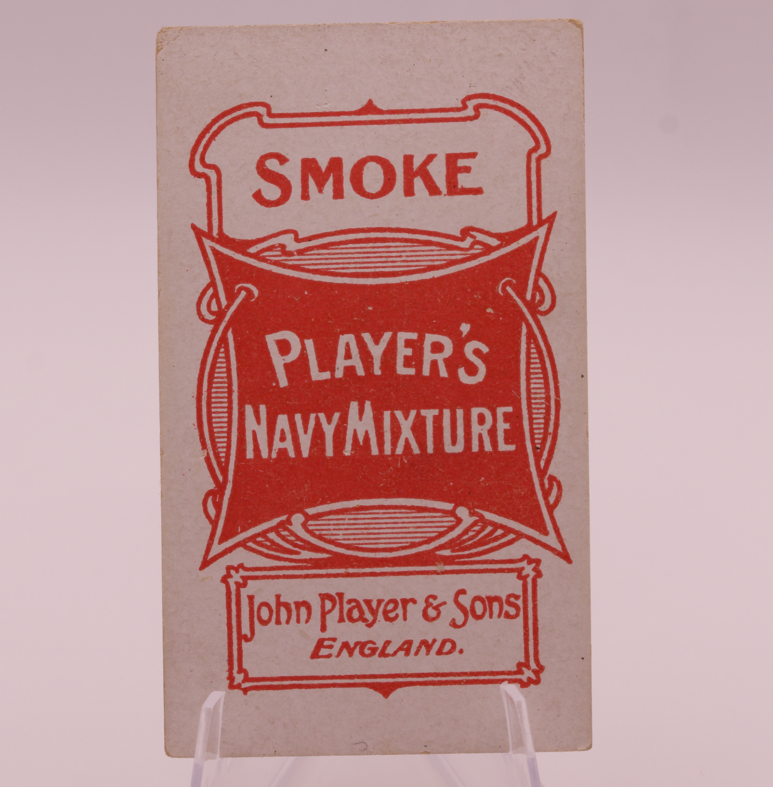 Antique Player's Navy Mixture Cigarette Card England John Player & Sons England