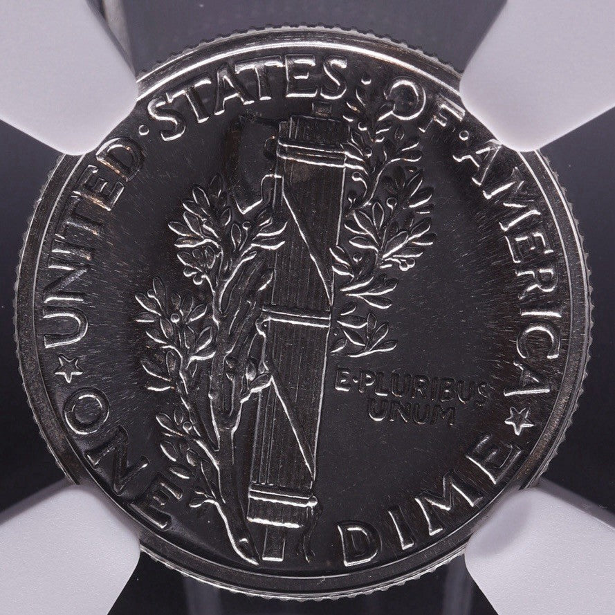 1942 Mercury Dime 10C Silver Proof NGC PF67+ Gem Final WWII Issue Low Mintage