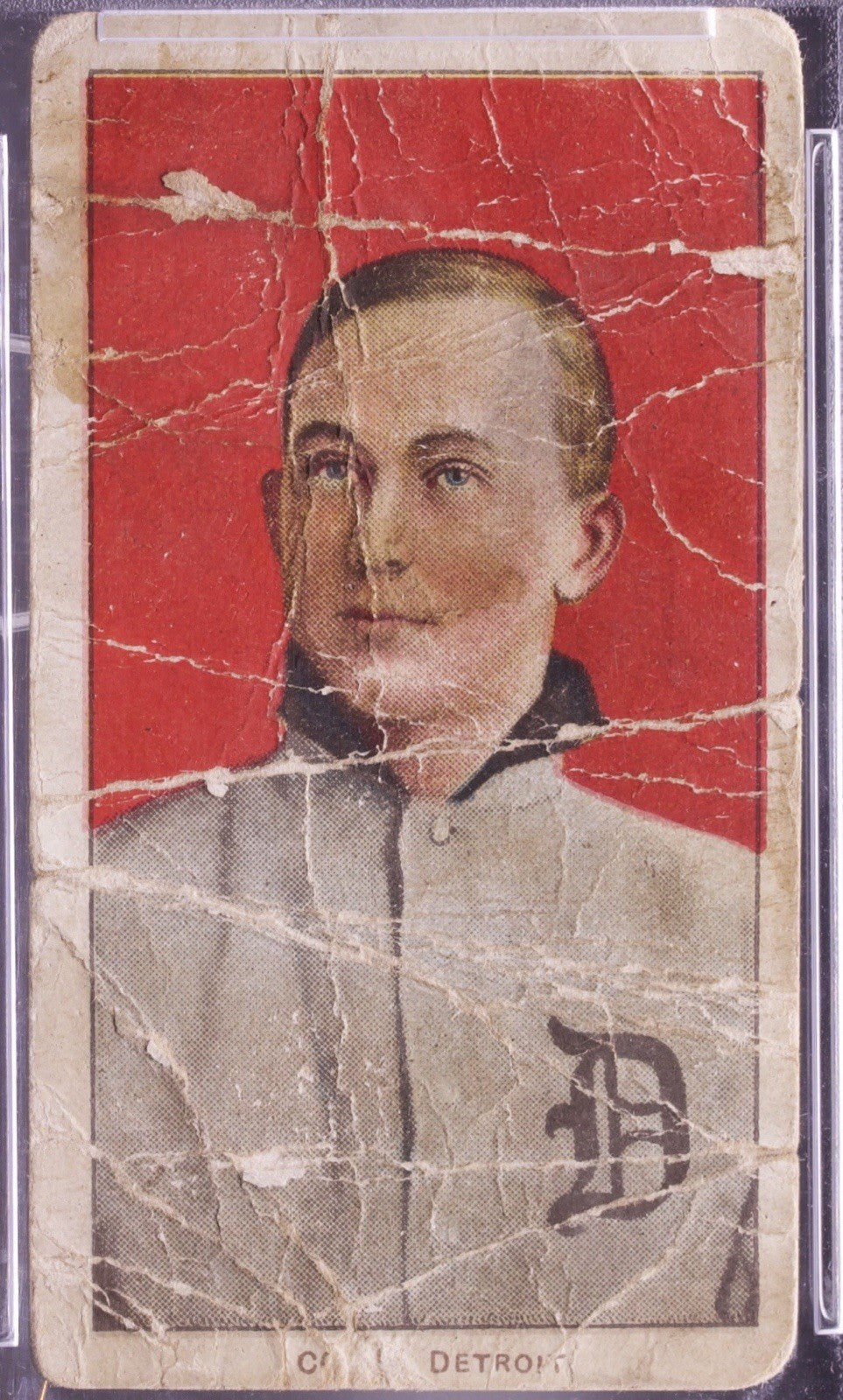 1909-11 T206 Ty Cobb Red Portrait Piedmont 350-460 PSA 1 PR Rare Series Back HOF