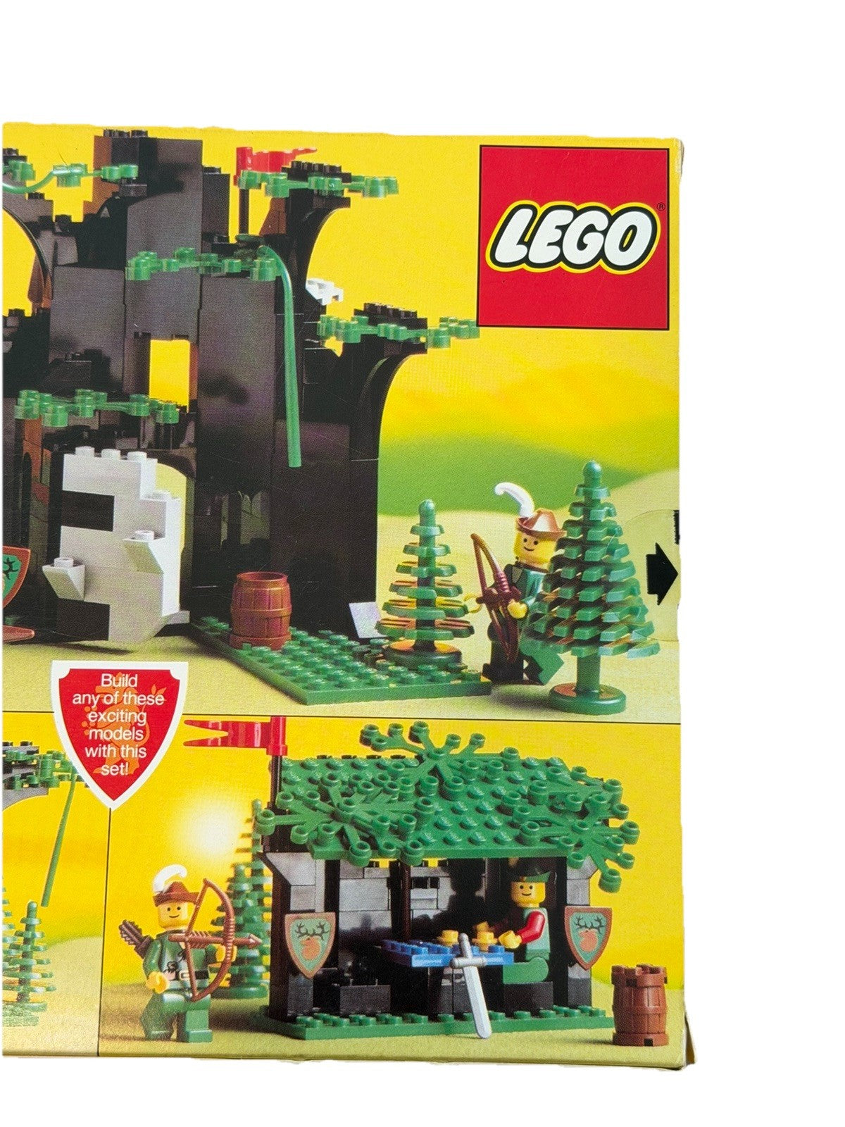 LEGO 6054 Forestmen’s Hideout Legoland Castle 1986 NEW Sealed Bags Vintage
