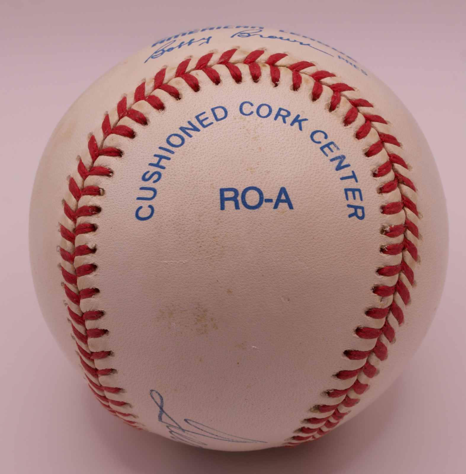 Ted Williams Signed Official AL Baseball 1997 Receipt COA Red Sox HOF Display