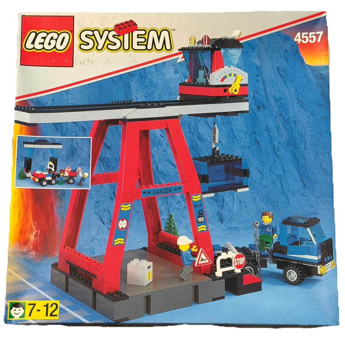 Vintage LEGO 4557 Freight Loading Station Trains Sealed New 1999 215 pcs Rare 9V