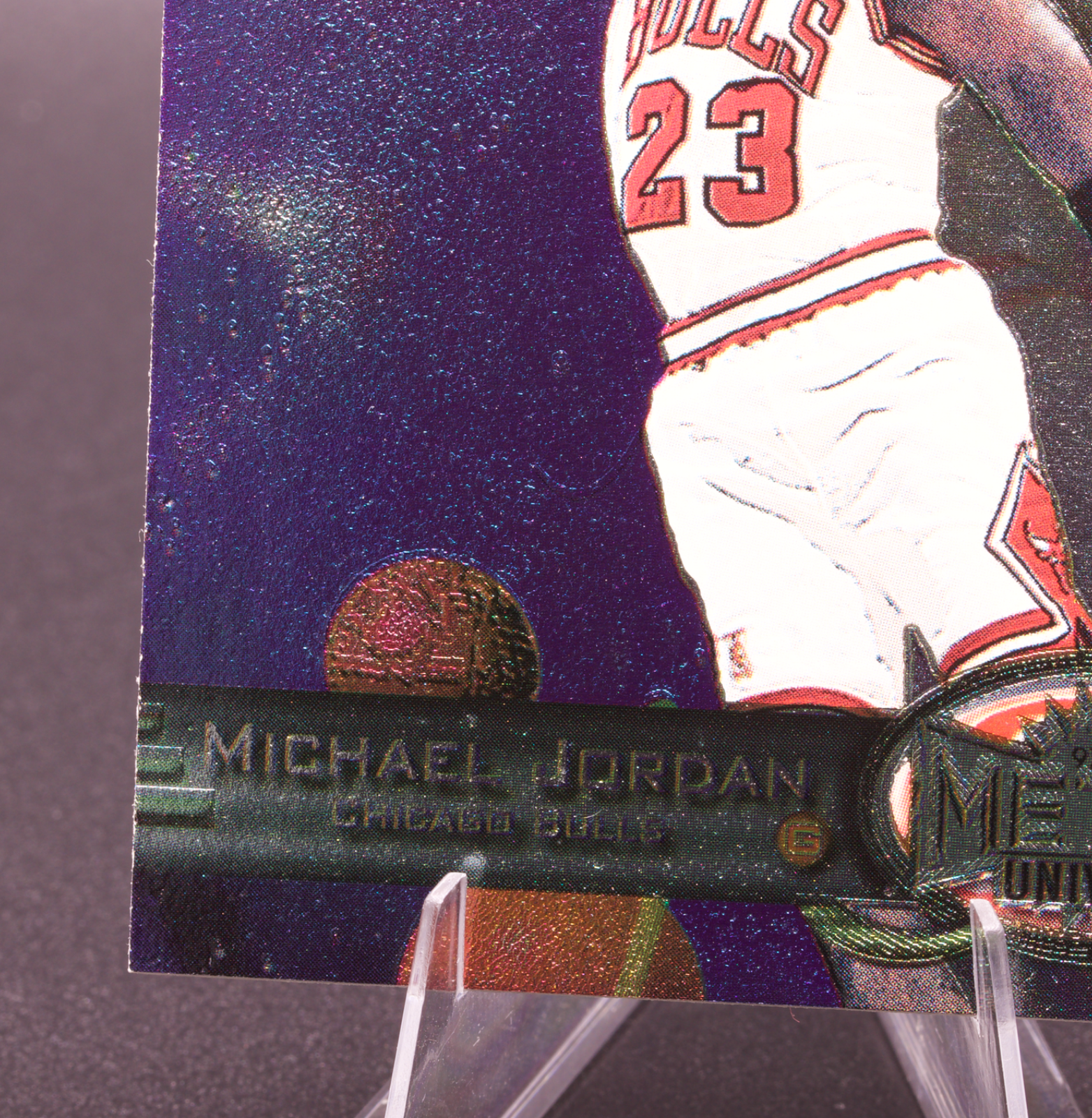 1997-98 Skybox Metal Universe Michael Jordan #23 Chicago Bulls HOF Base Card