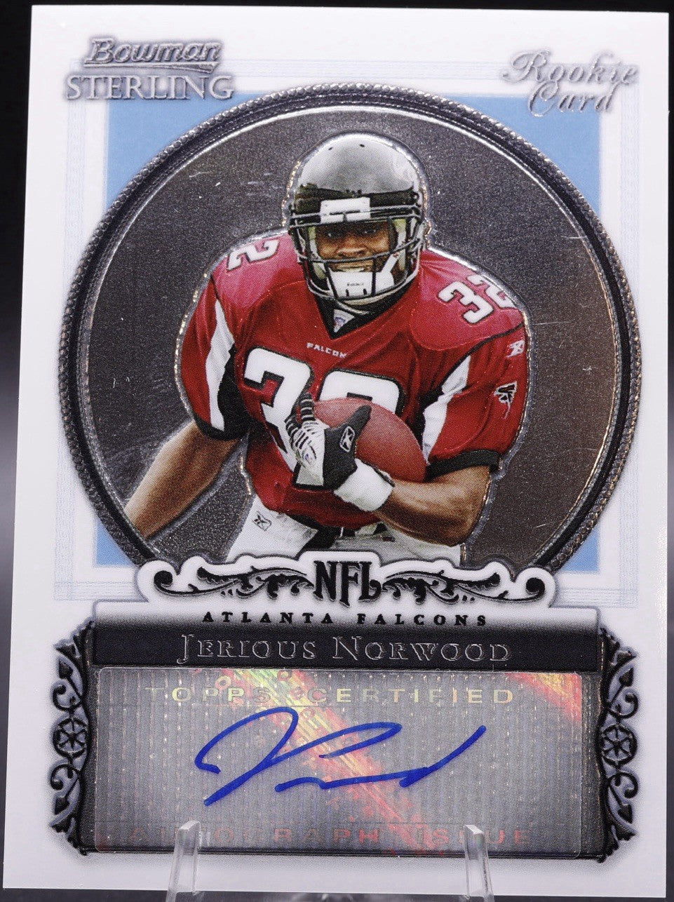 2006 Bowman Sterling Auto Jerious Norwood #BS-JN Rookie Auto RC