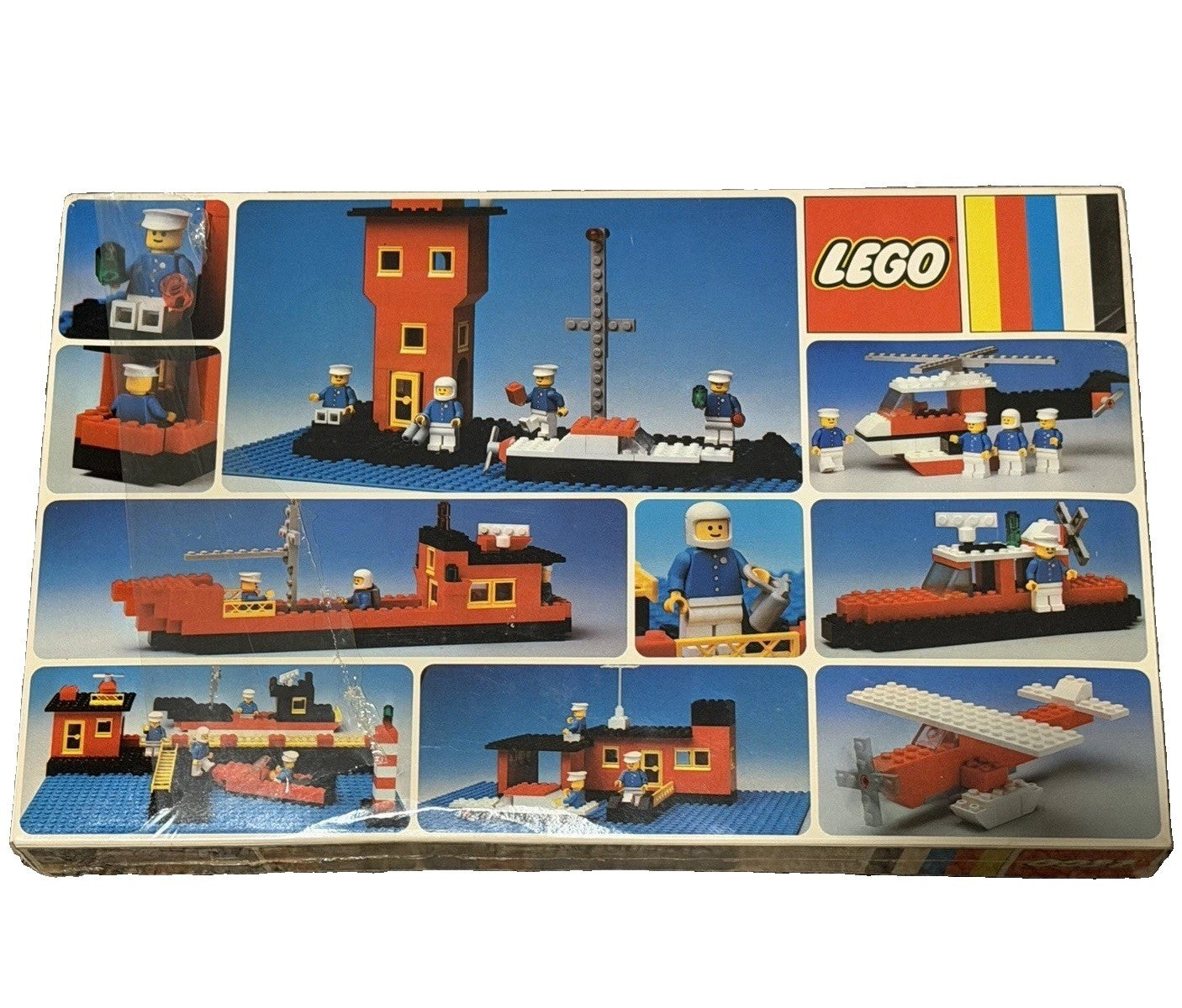 1978 LEGO Town Coast Guard Station 575 Vintage NEW Factory Sealed Cellophane