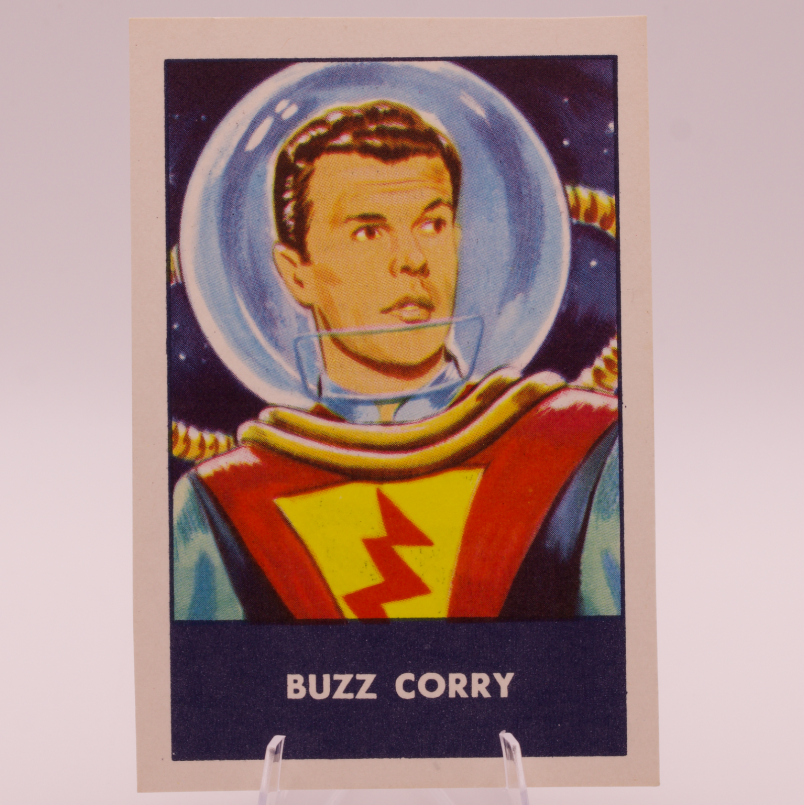 1953 Ralston Purina Space Patrol Buzz Corry F280-3 Chex Cereal Card Space Hero