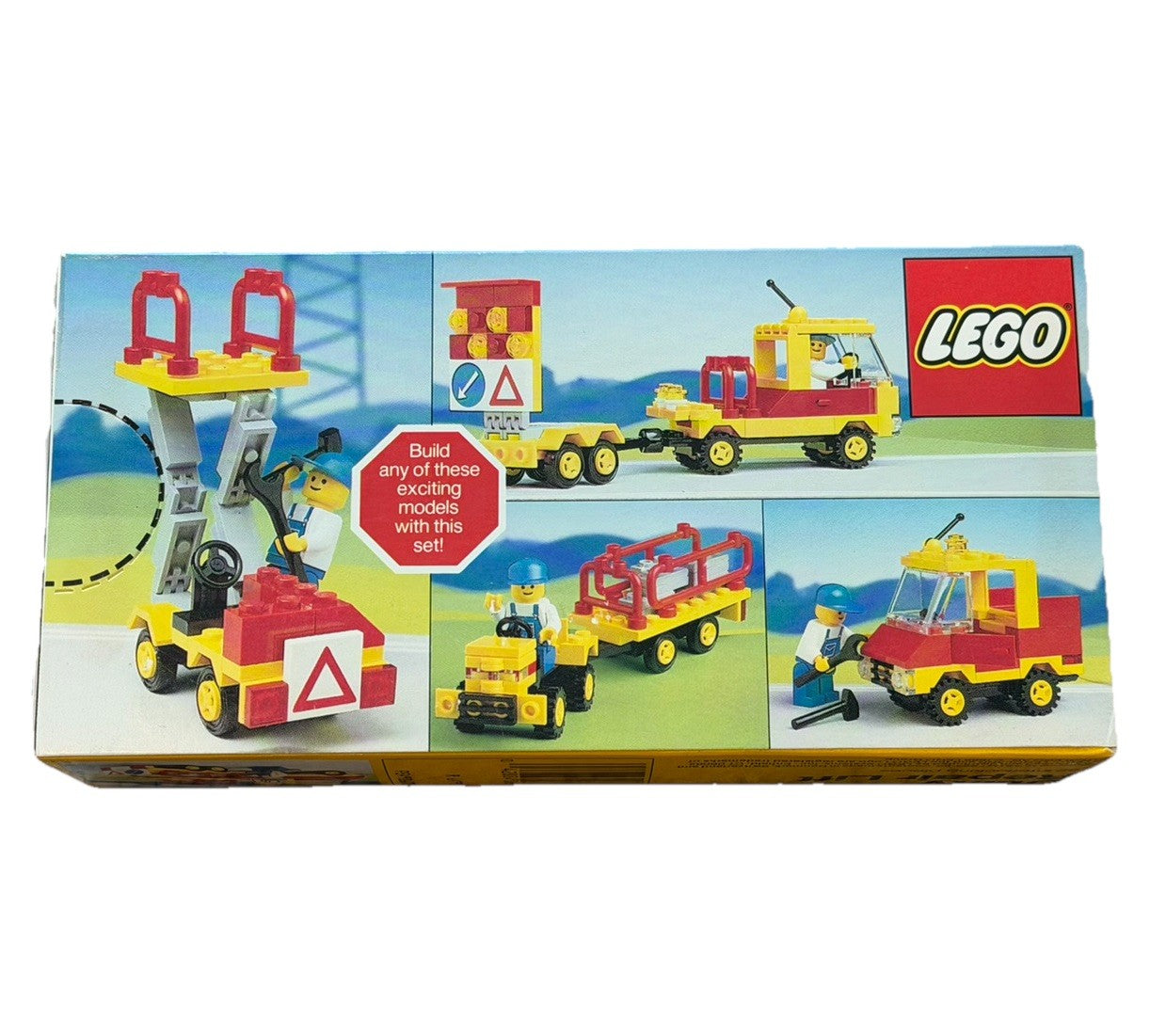 Vintage LEGO 6671 Utility Repair Lift Town Sealed New 1989 106 pcs Rare