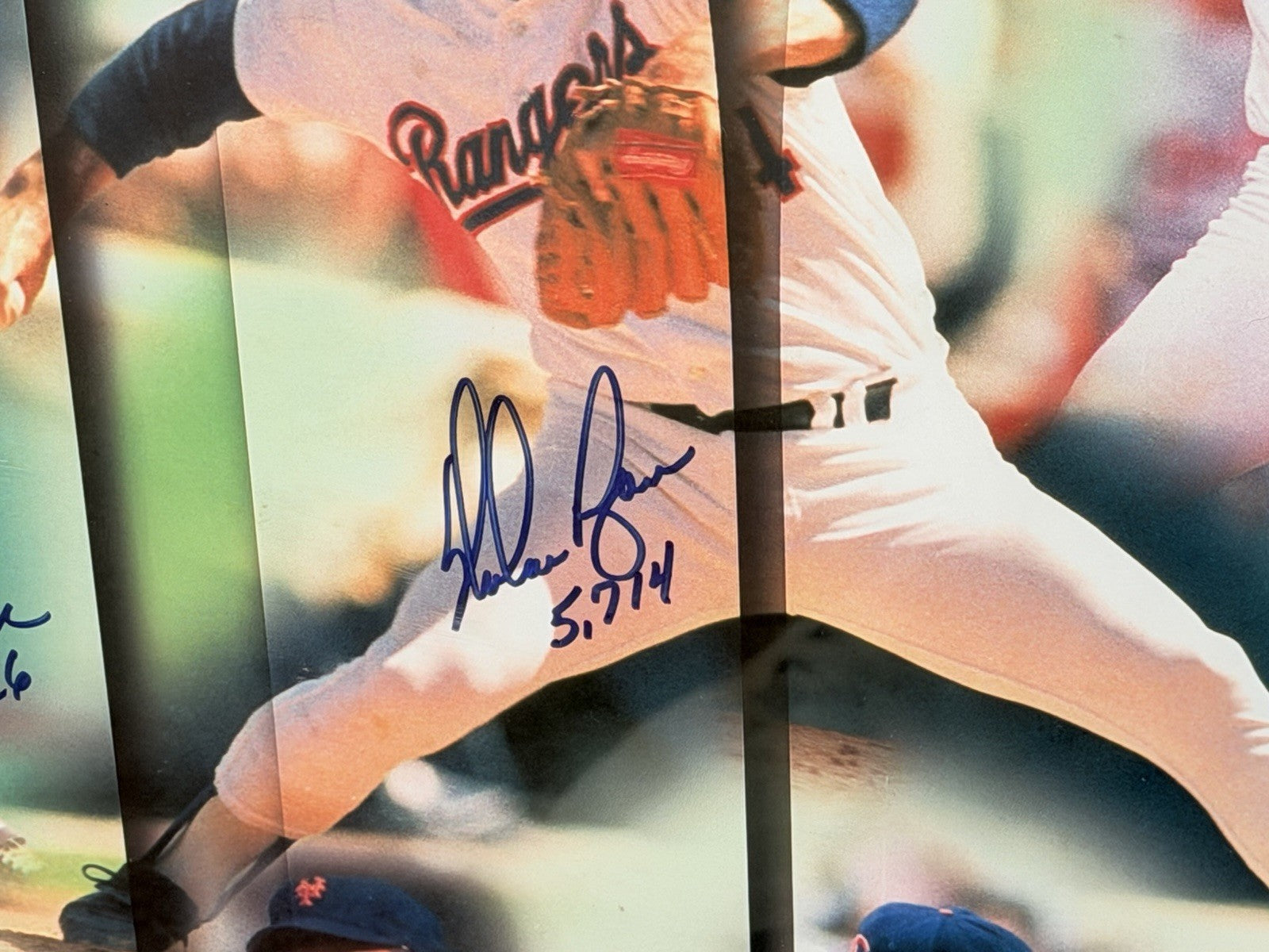 3000 Strikeout Club Signed Print /100 Nolan Ryan Seaver Carlton Clemens Gibson
