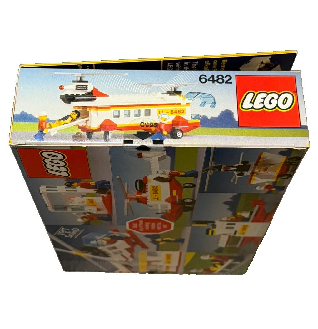 1989 LEGO Legoland Light Sound Rescue Helicopter 6482 NEW SEALED Vintage