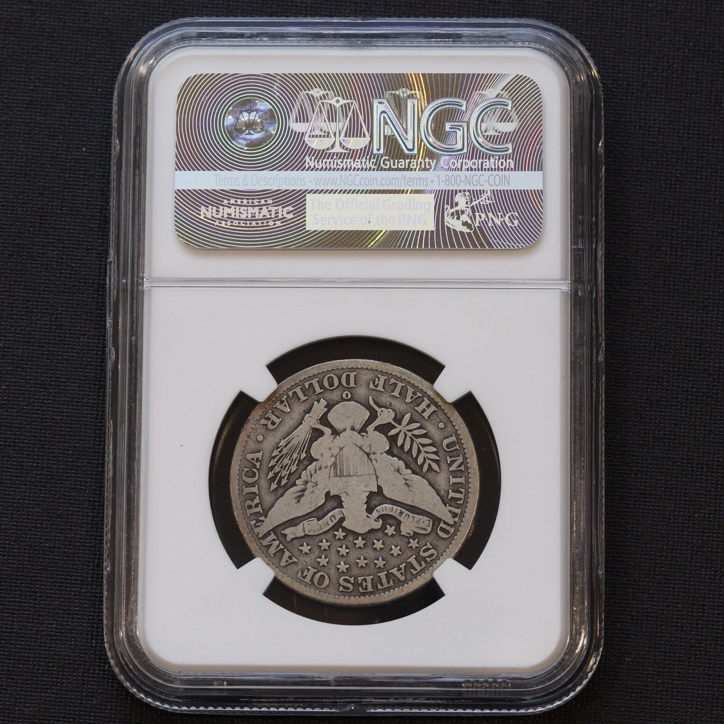 1906-O Barber Half Dollar 50C NGC G6 • Early Circulated U.S. Silver Coin