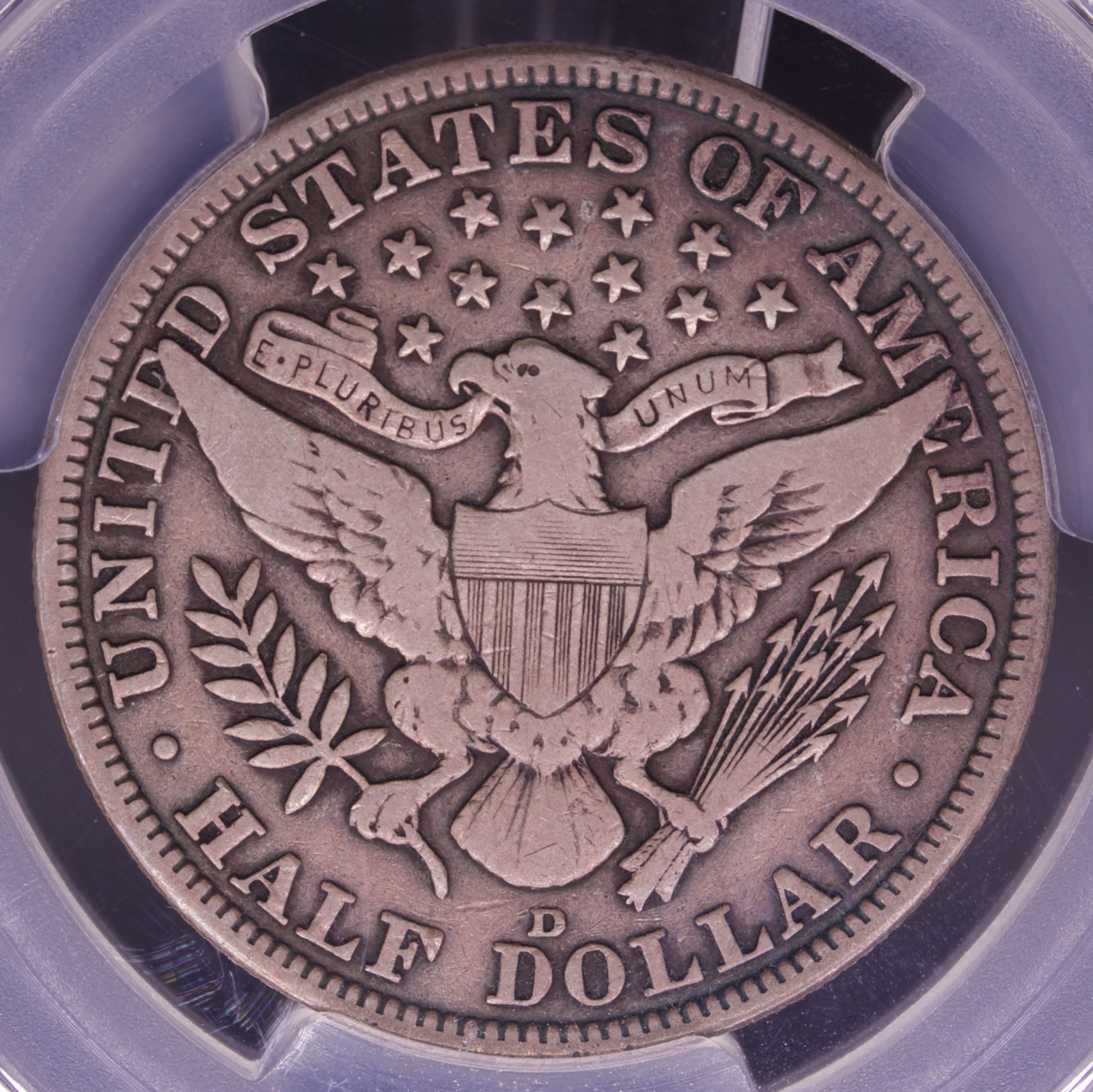 1915-D Barber Half Dollar PCGS VF25 Semi-Key Denver Mint - Rare Silver Coin