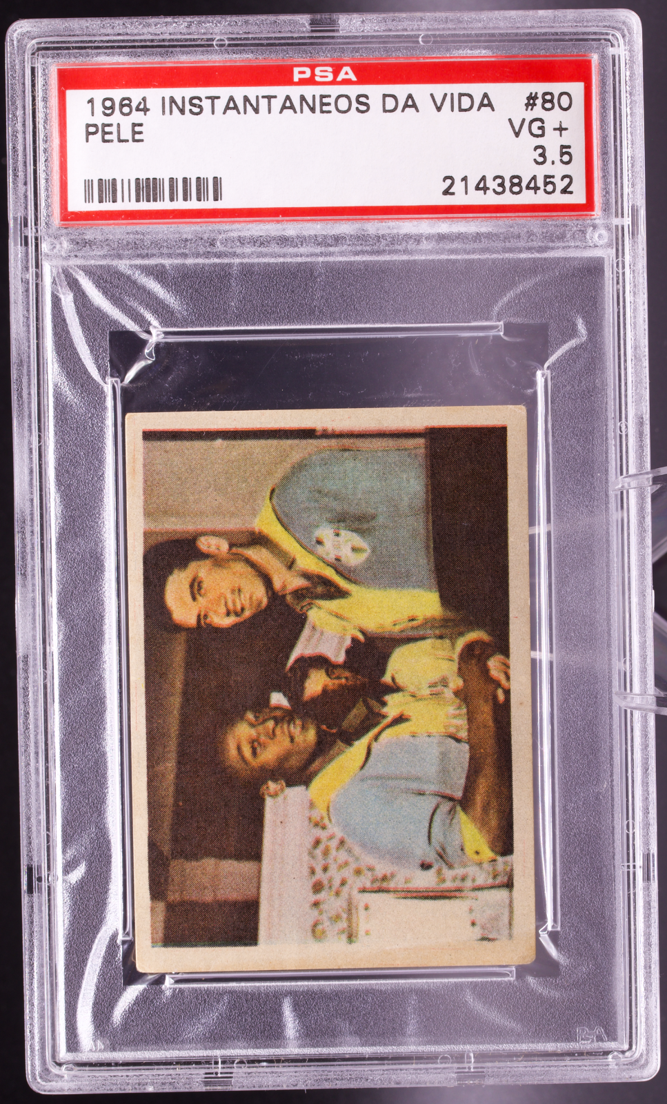 1964 Instantaneos Da Vida #80 Pele PSA 3.5 VG+ Nilton Santos Soccer Card