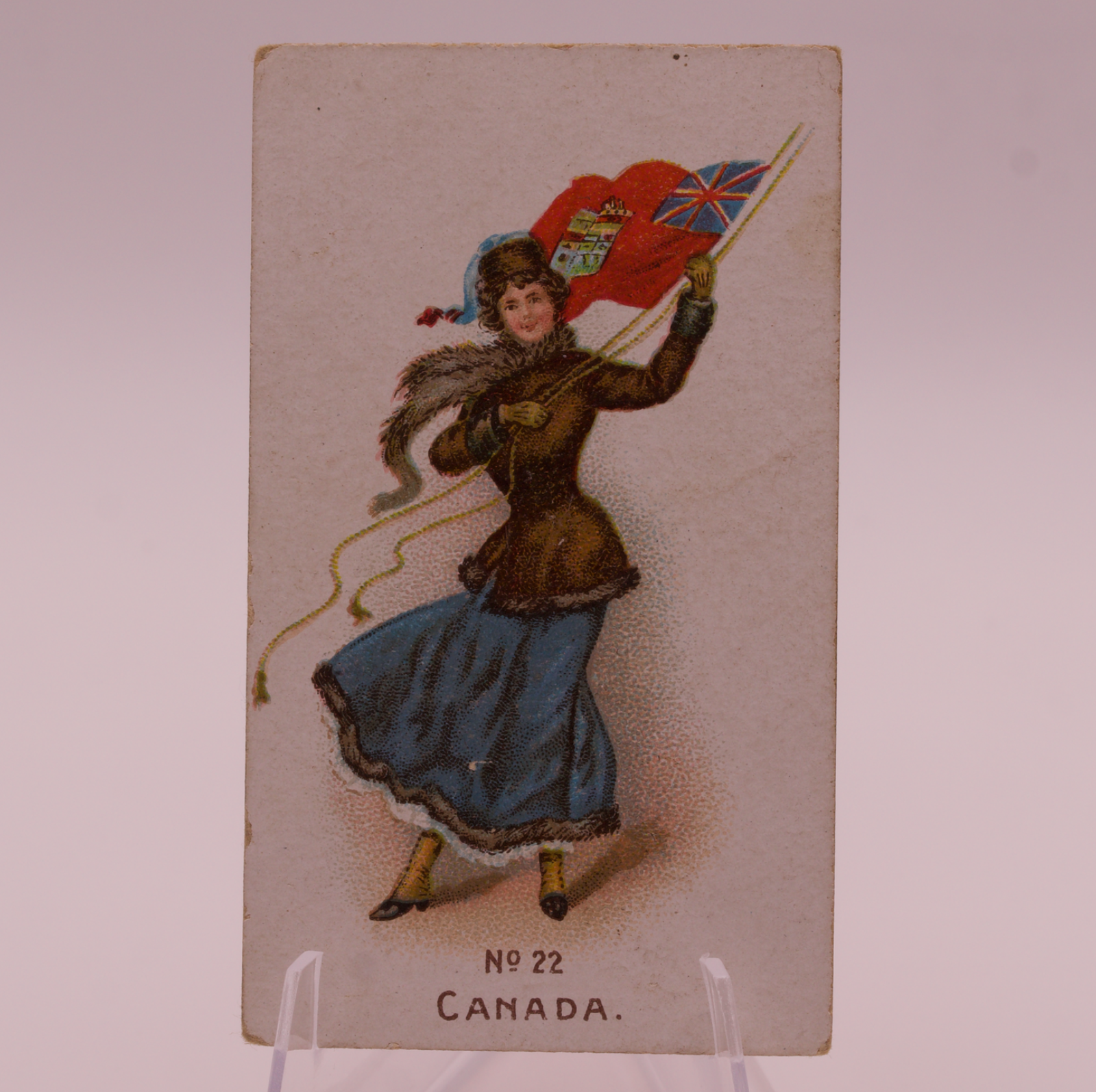 Antique Wills Scissors Cigarettes Card No 22 Canada W.D. & H.O. Wills Bristol