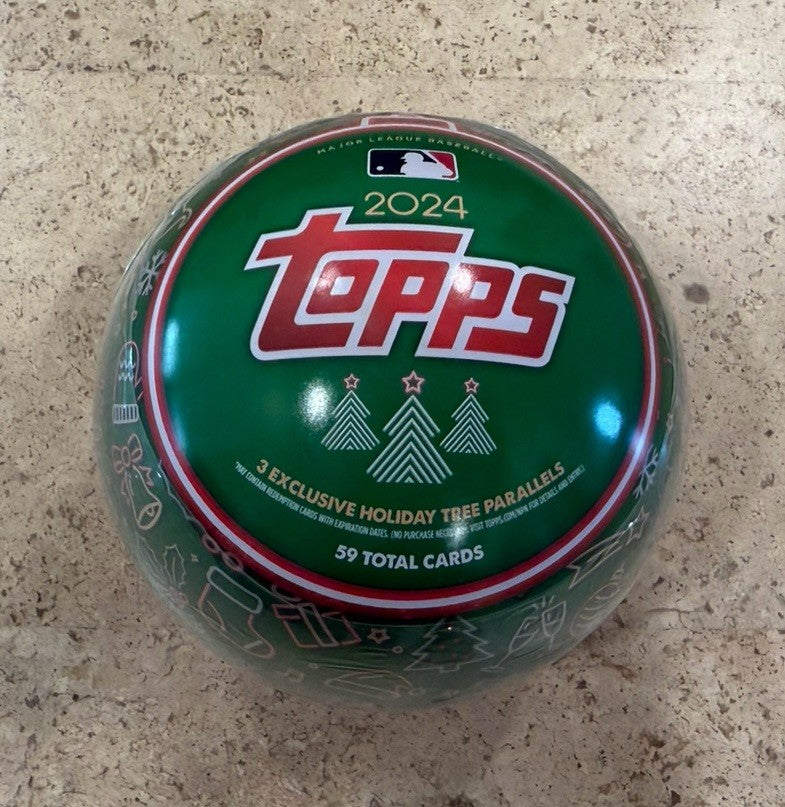 2024 Topps Holiday Baseball Ornament Sealed 59 Cards Holiday Tree Parallels MLB