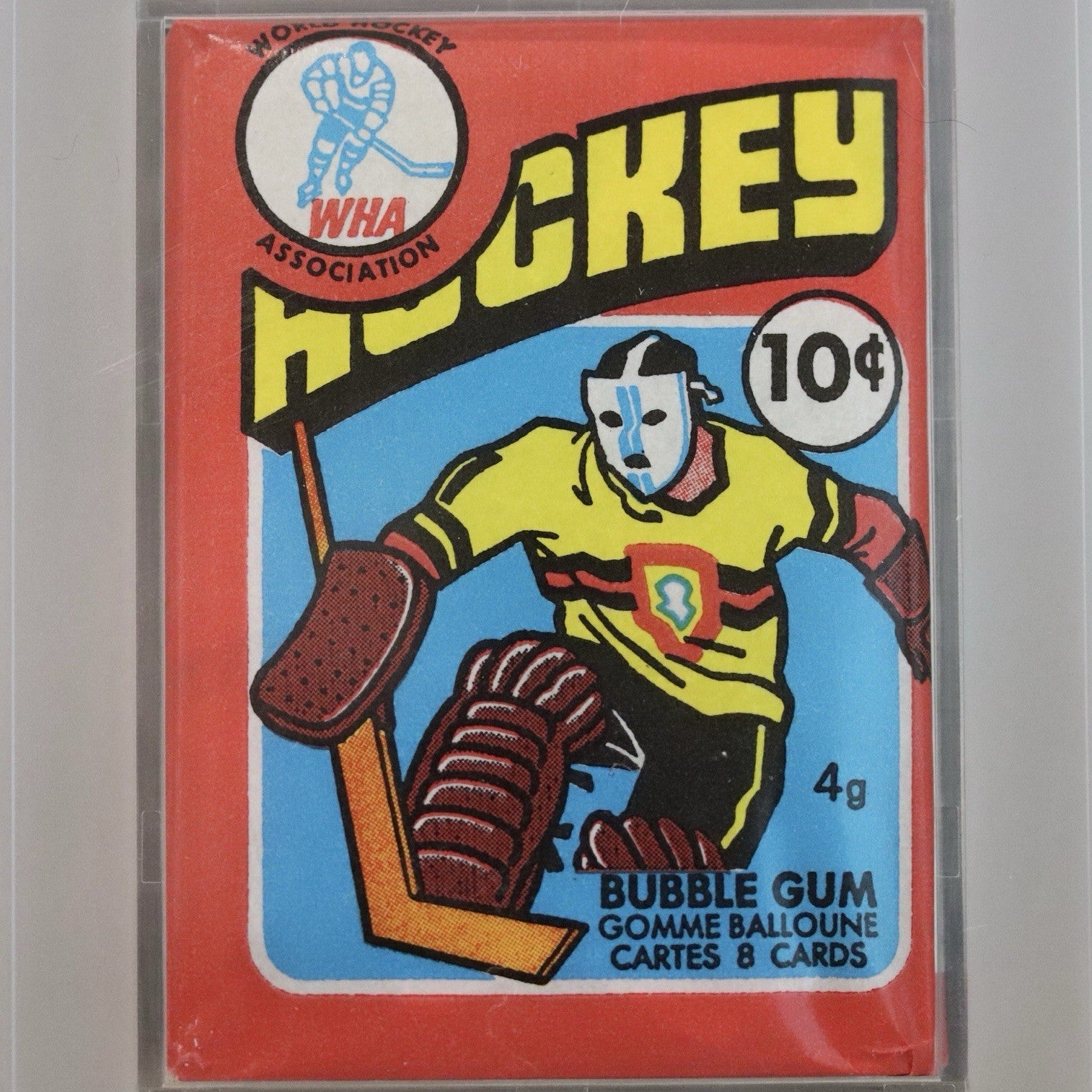 1976 O-Pee-Chee WHA Hockey Wax Pack PSA 8 • Sealed Vintage OPC • Scarce Issue