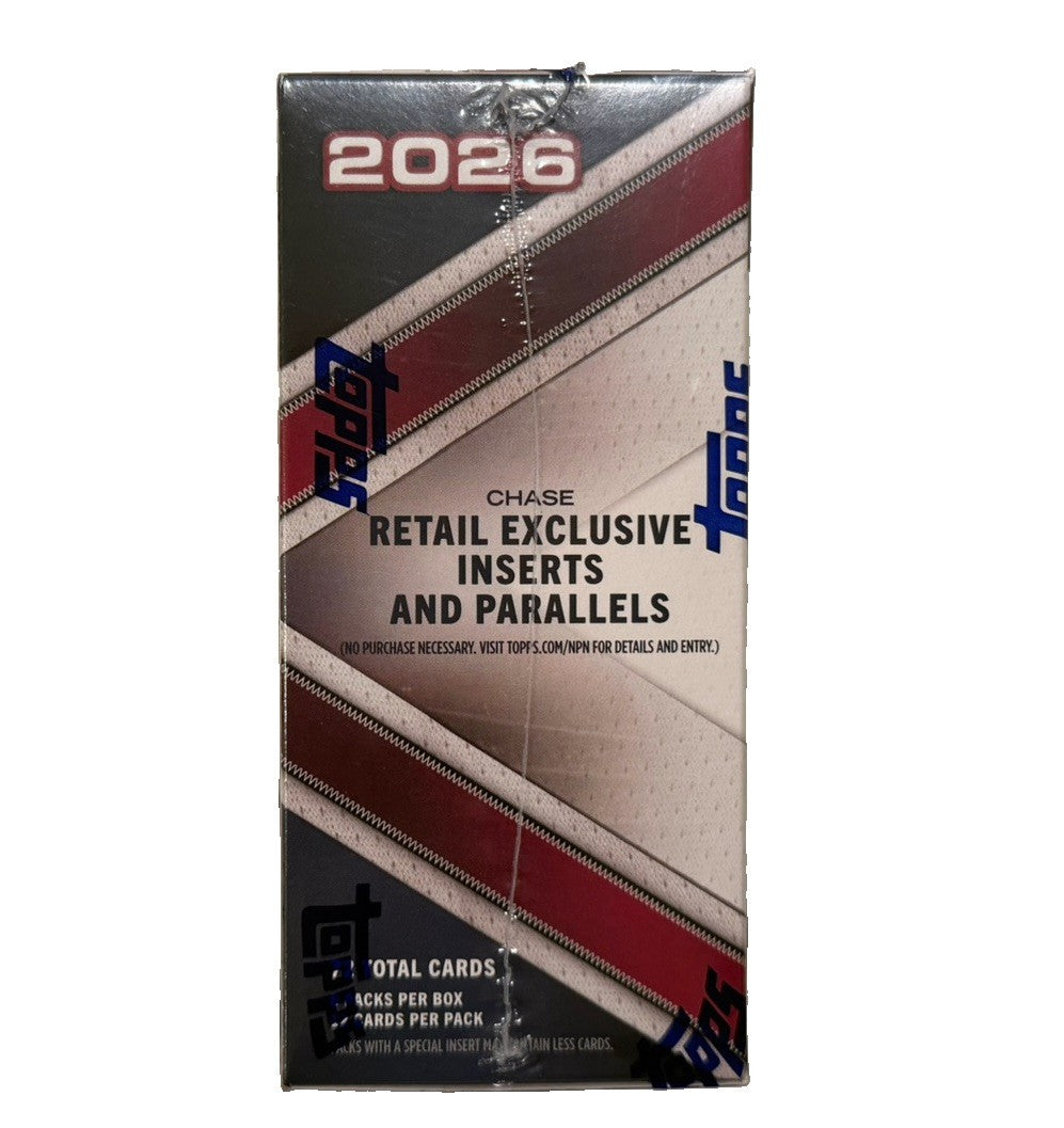 2026 Topps Flagship Football Factory Sealed Blaster Box 72 Cards 6 Packs NFL