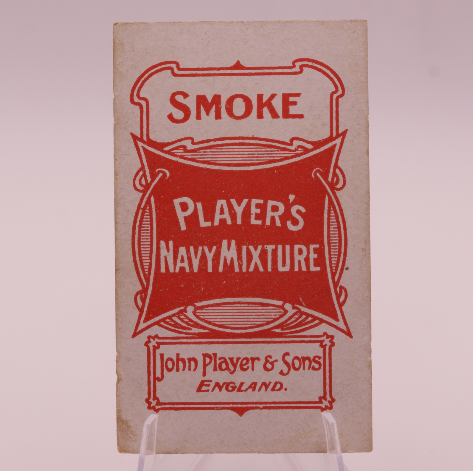 Antique Player's Navy Mixture Cigarette Card Holland John Player & Sons England