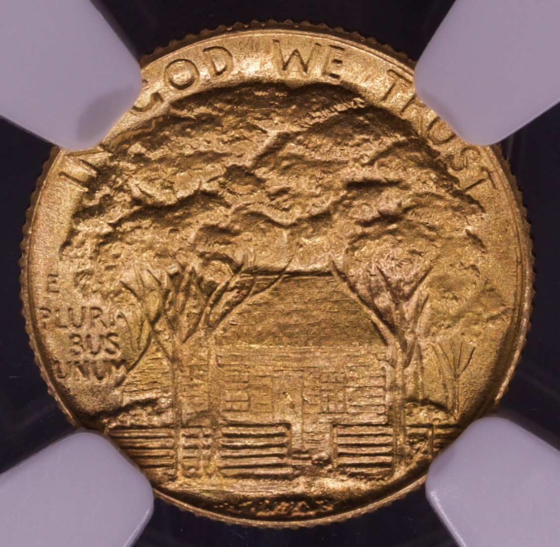 1922 US Ulysses S. Grant Gold Commemorative G$1 NGC MS67 Certified Gold Dollar