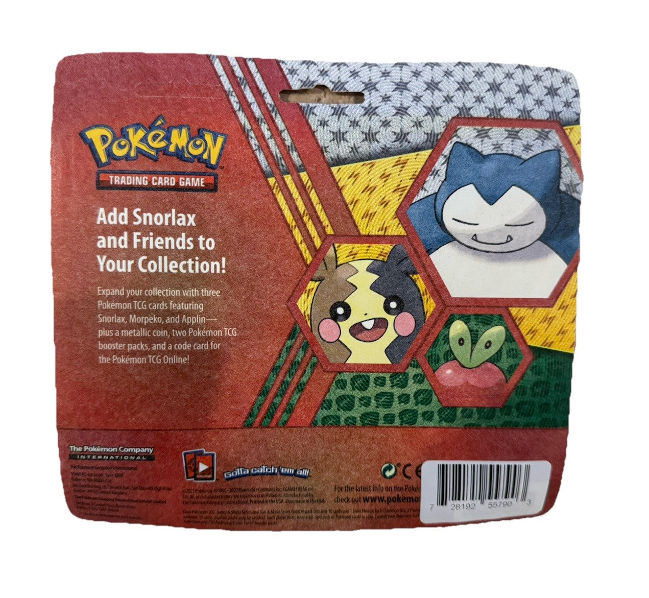 Snorlax & Friends Pokémon Mini Blister – 3 Promo Cards, 2 Booster Packs + A Coin