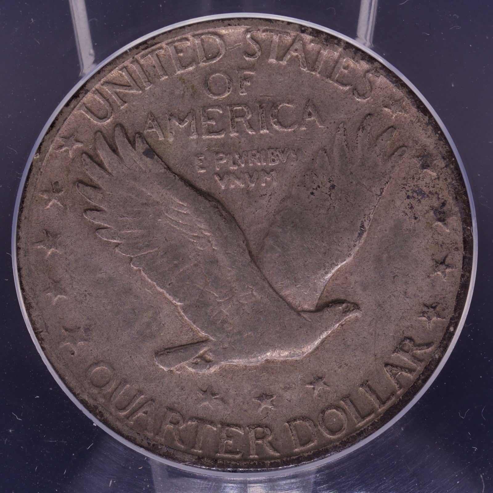 1927-S Standing Liberty Quarter ANACS VF25 Circulated Silver 25C US Coin