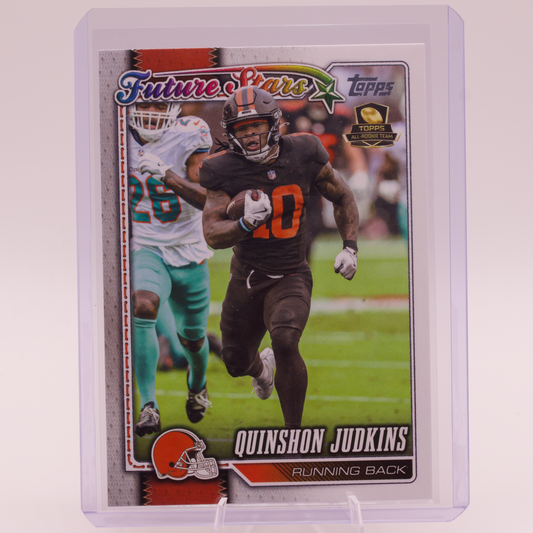 2026 Topps Quinshon Judkins #267 Future Stars Cleveland Browns Ohio State RB
