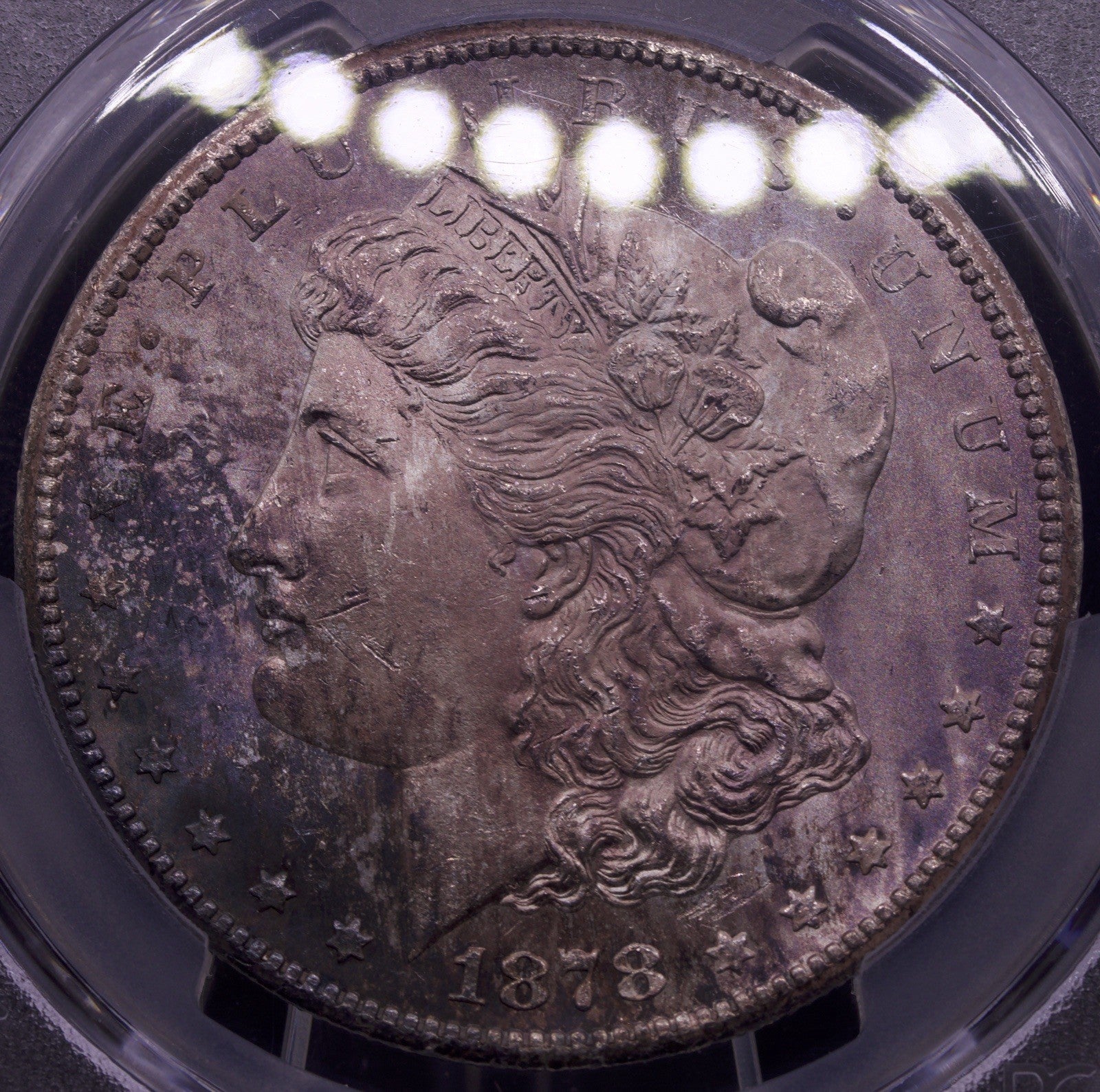 1878-CC Morgan Silver Dollar PCGS MS64 VAM-11 Lines in Wing Variety Carson City