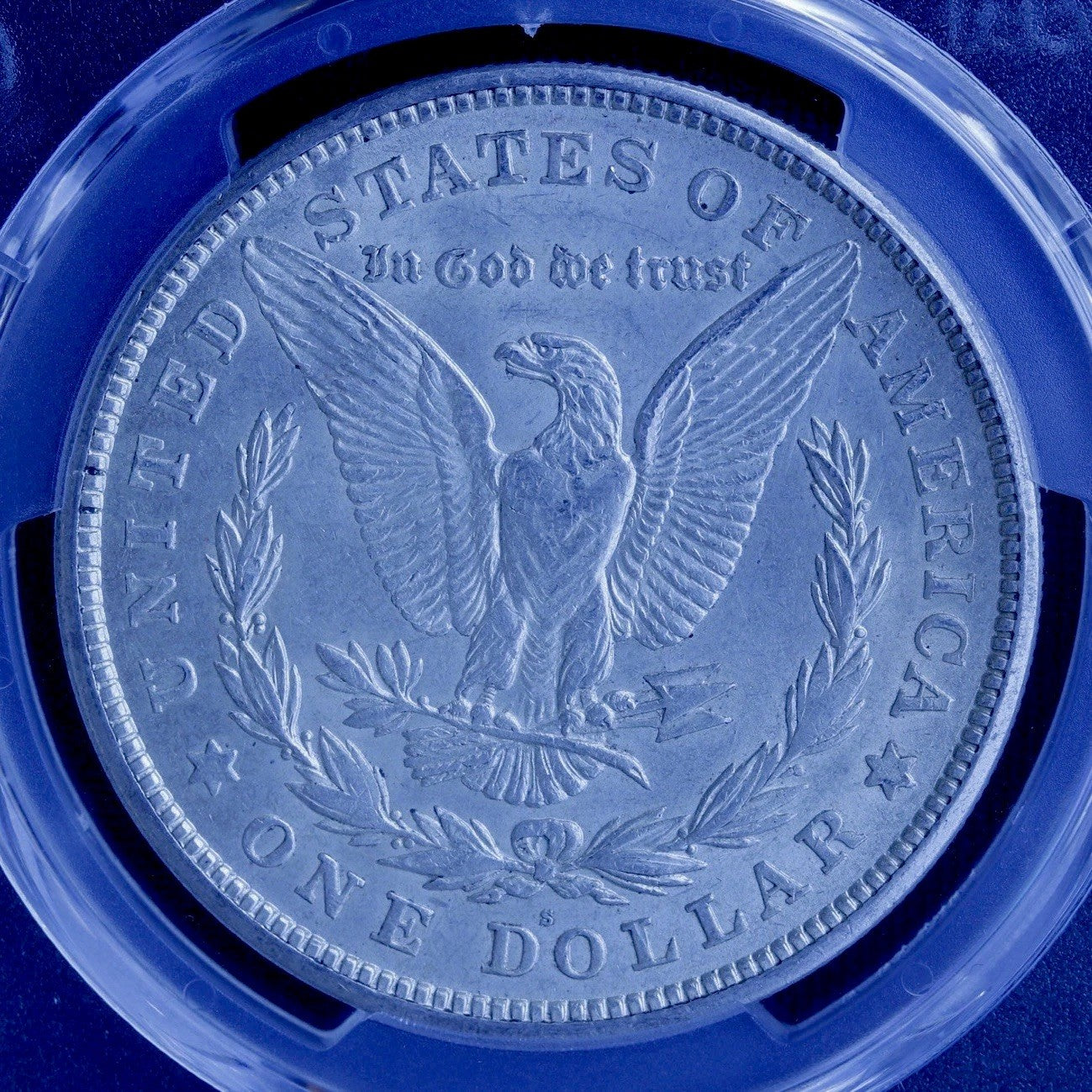 1921-S Morgan Silver Dollar • PCGS AU58 • Final-Year San Francisco Mint