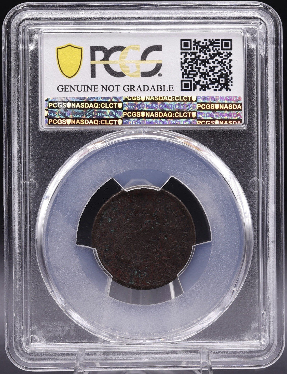 1808 Draped Bust Half Cent PCGS VG Details – Env. Damage – Rotated Dies C-3