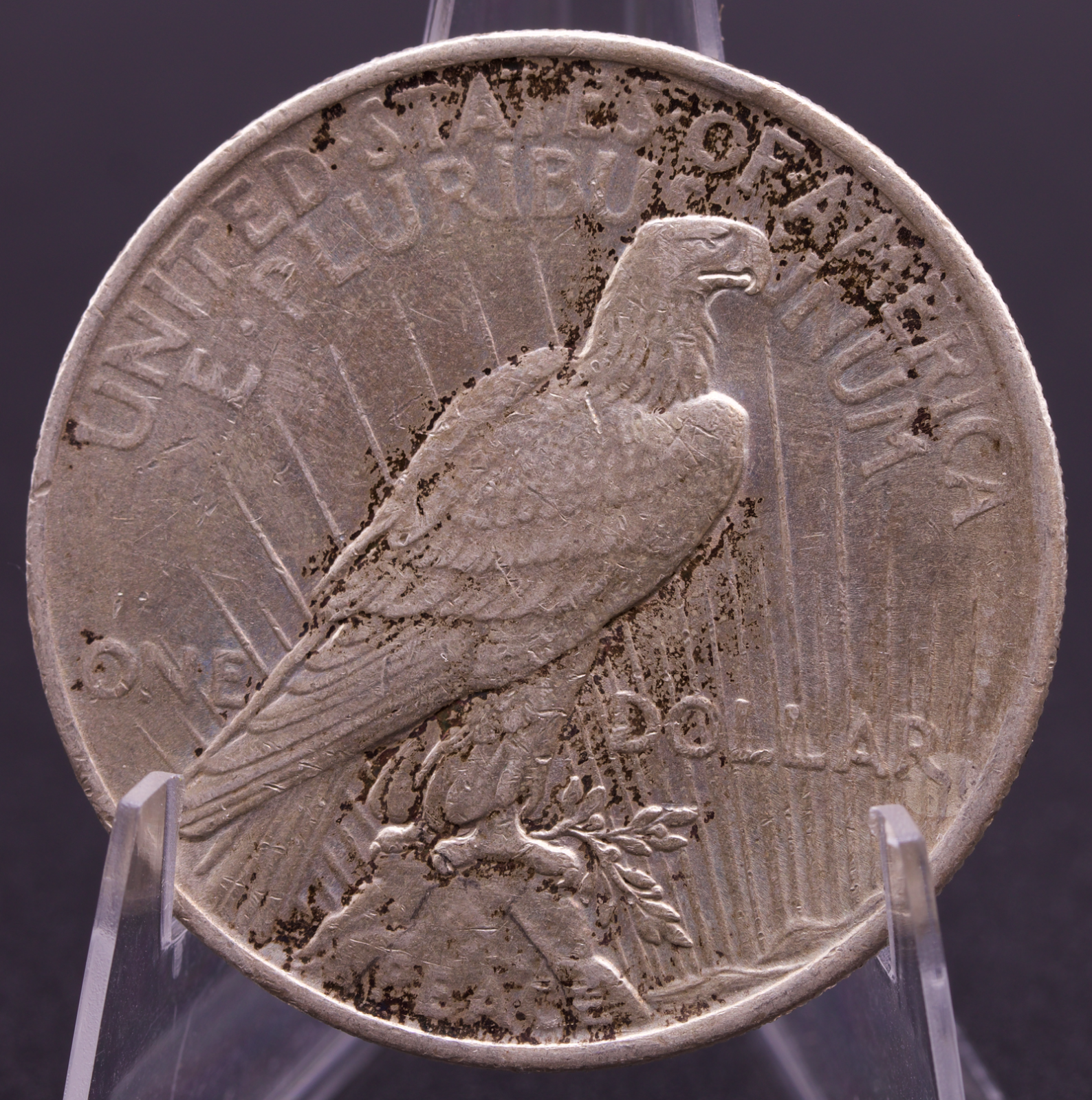 1922-P Peace Silver Dollar $1 Coin Circulated 90% Fine Silver Vintage Raw Find