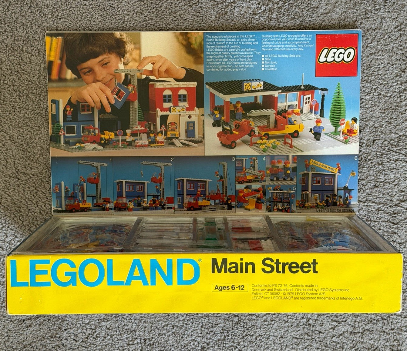 LEGO 6390 Main Street Legoland Town System 1990 - NEW Factory Sealed !