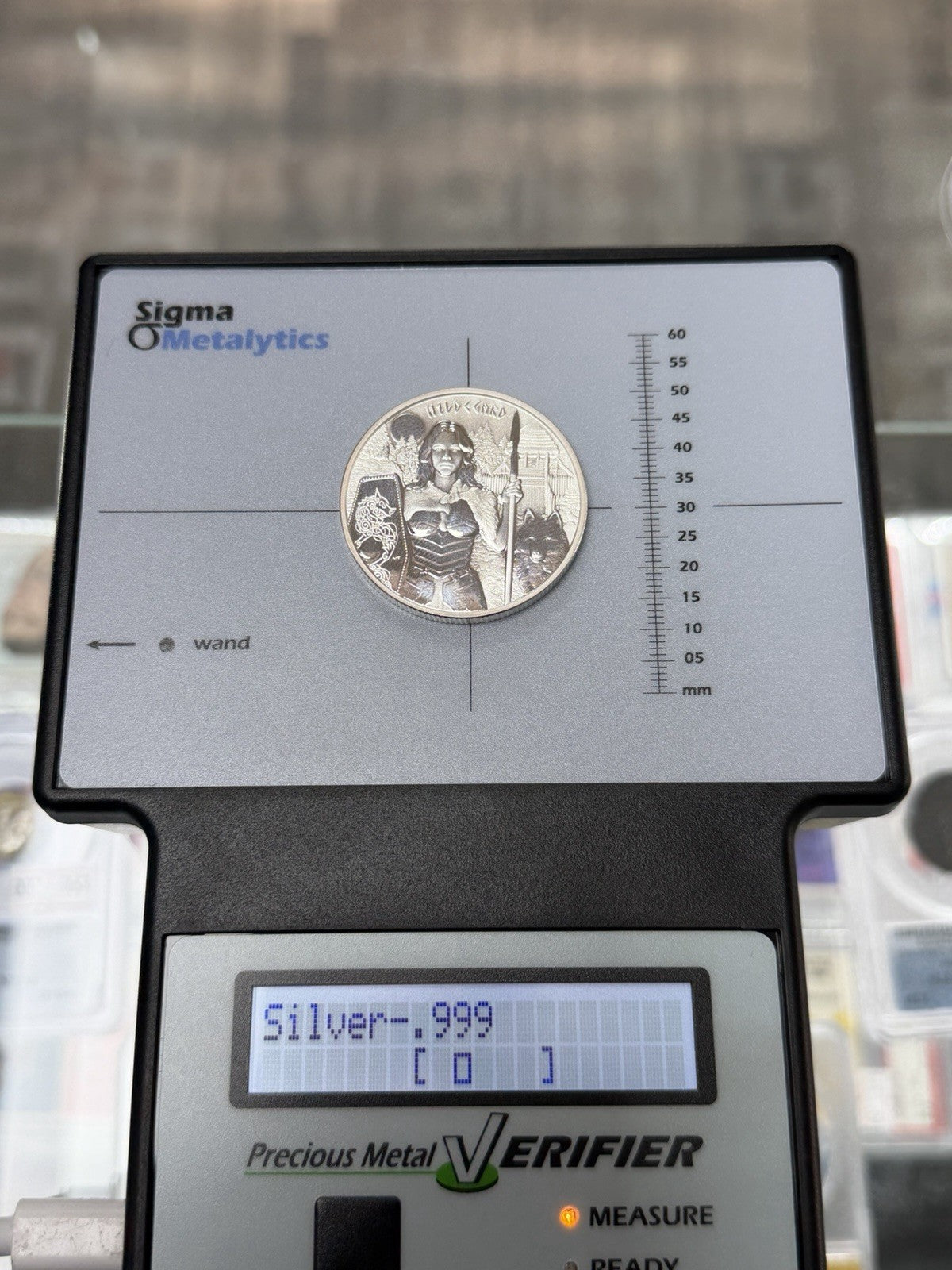 2022 Germania Mint Valkyries Hildegard 1 oz .9999 Silver 5 Mark BU with COA