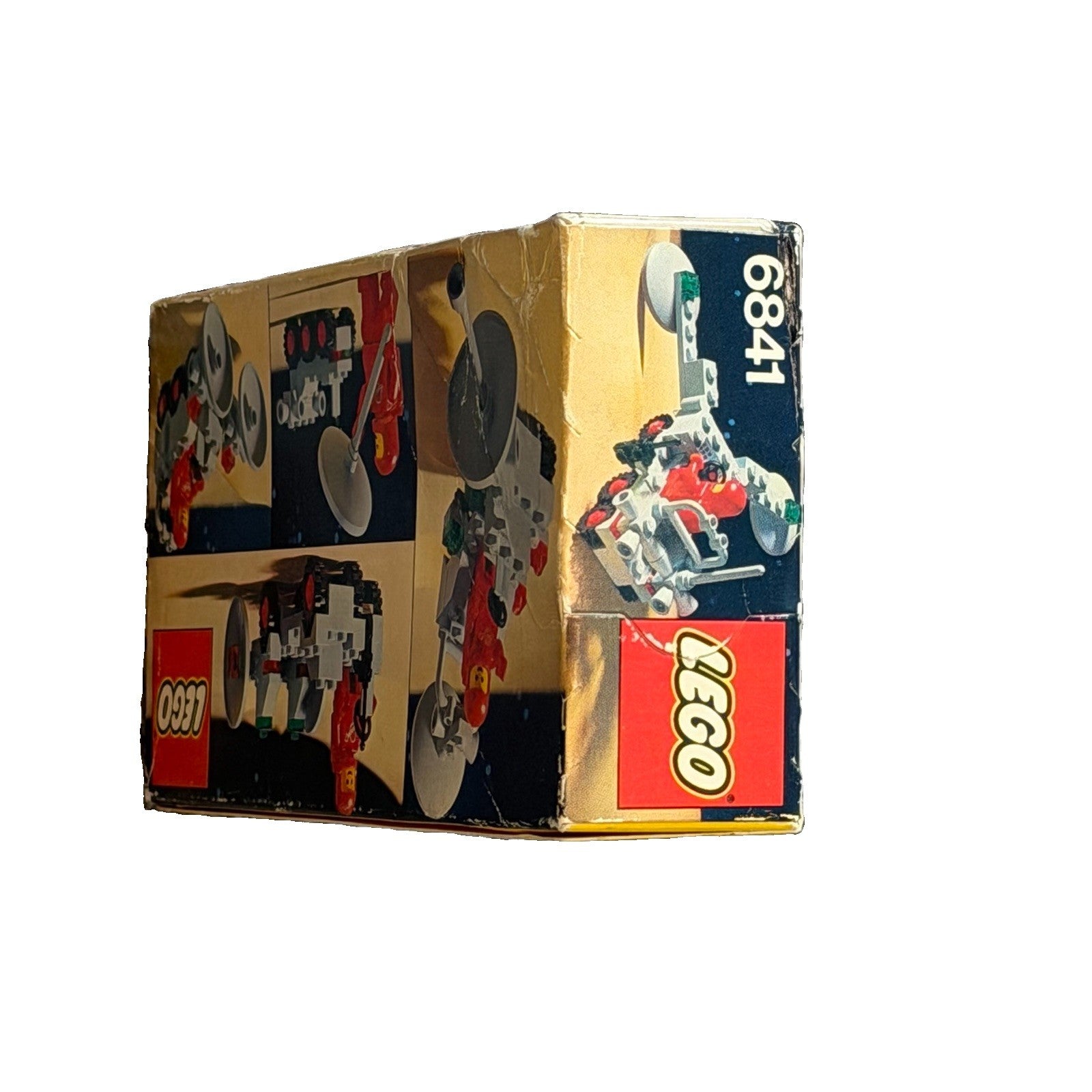 1980 LEGO Classic Space Mineral Detector 6841 NEW SEALED Vintage Box Wear
