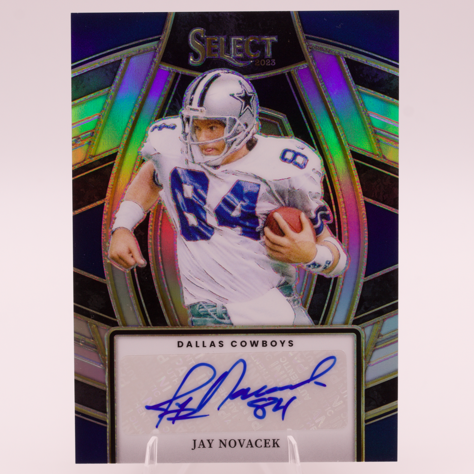 2023 Panini Select Jay Novacek Select Signatures Auto SELS-JNO Dallas Cowboys TE