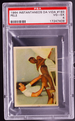 1964 Instantaneos Da Vida #193 Pelé PSA 4 VG-EX Santos Medical Brazil Soccer