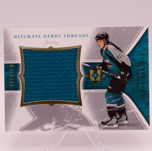 2005-06 Upper Deck Ultimate Collection Steve Bernier Debut Threads Jersey /250