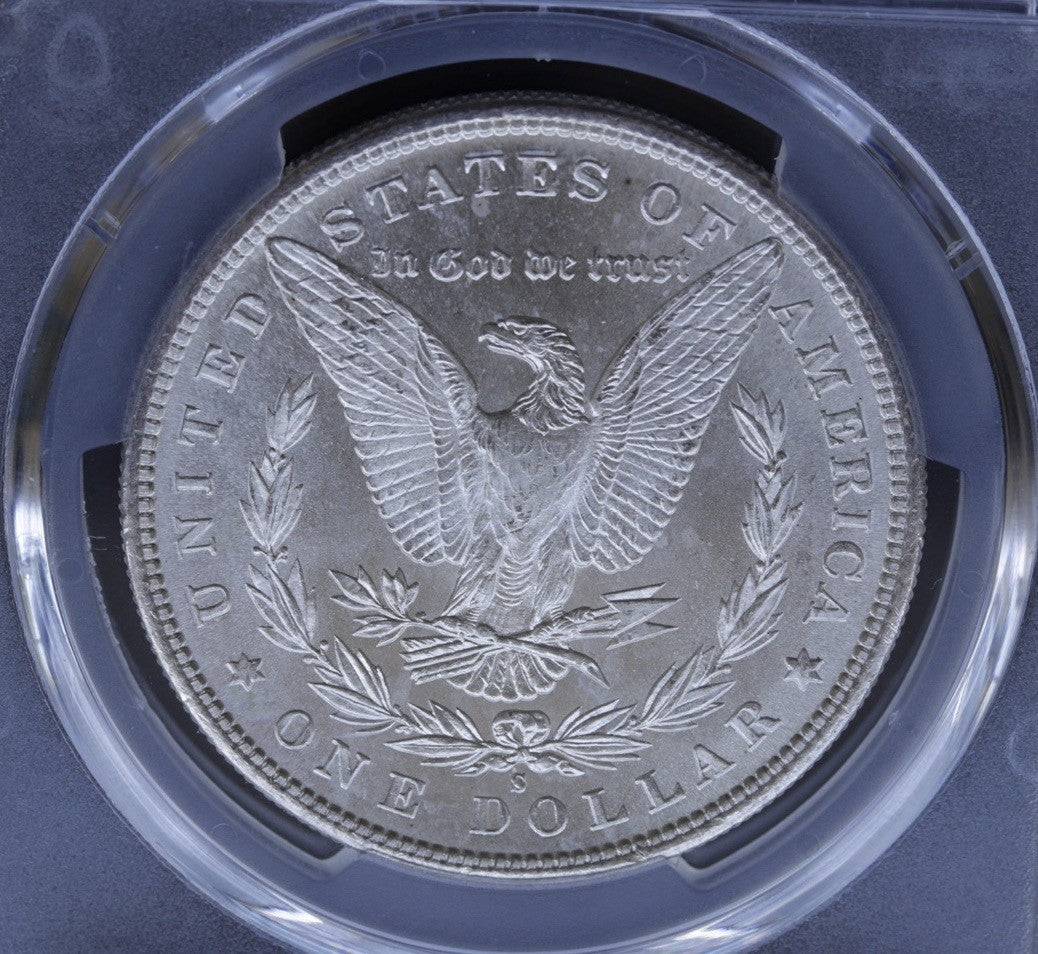 1881-S Morgan Silver Dollar $1 PCGS MS64 Graded Coin • 90 % Silver SF Mint