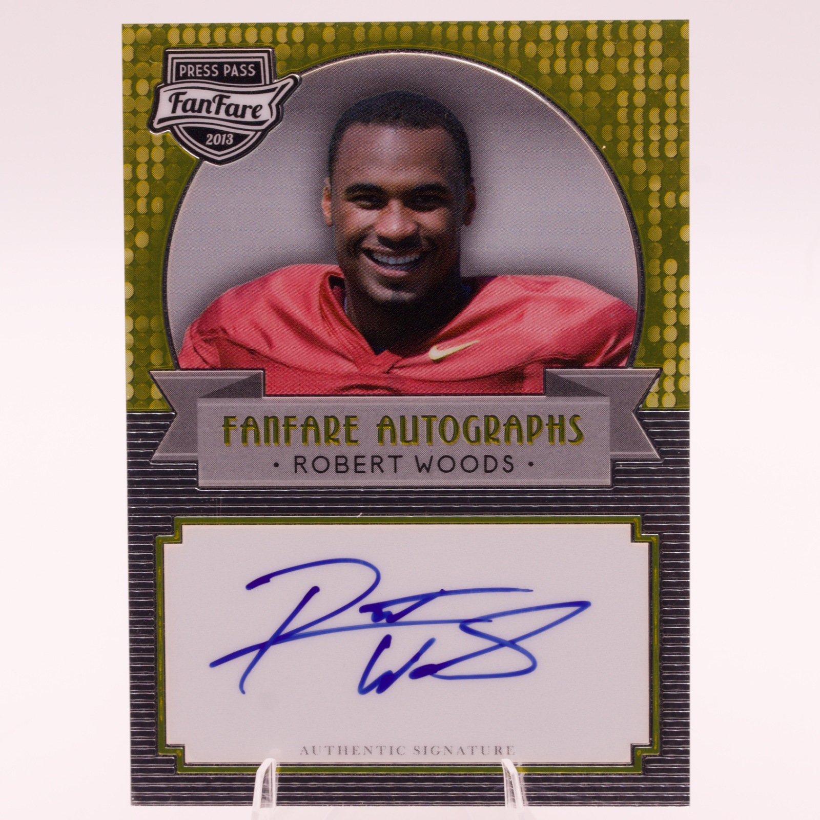 2013 Press Pass Fanfare Autographs Robert Woods Auto FF-RW USC Trojans WR