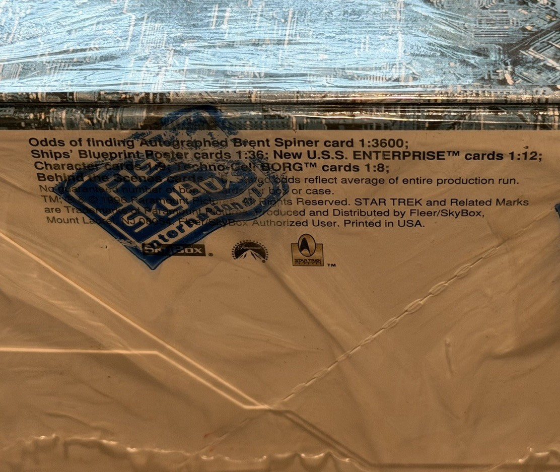 1996 Fleer SkyBox Star Trek First Contact Cinema Factory Sealed 36 Packs