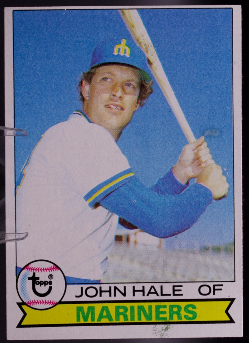 1979 Topps #56 John Hale Seattle Mariners OF Vintage Baseball Card